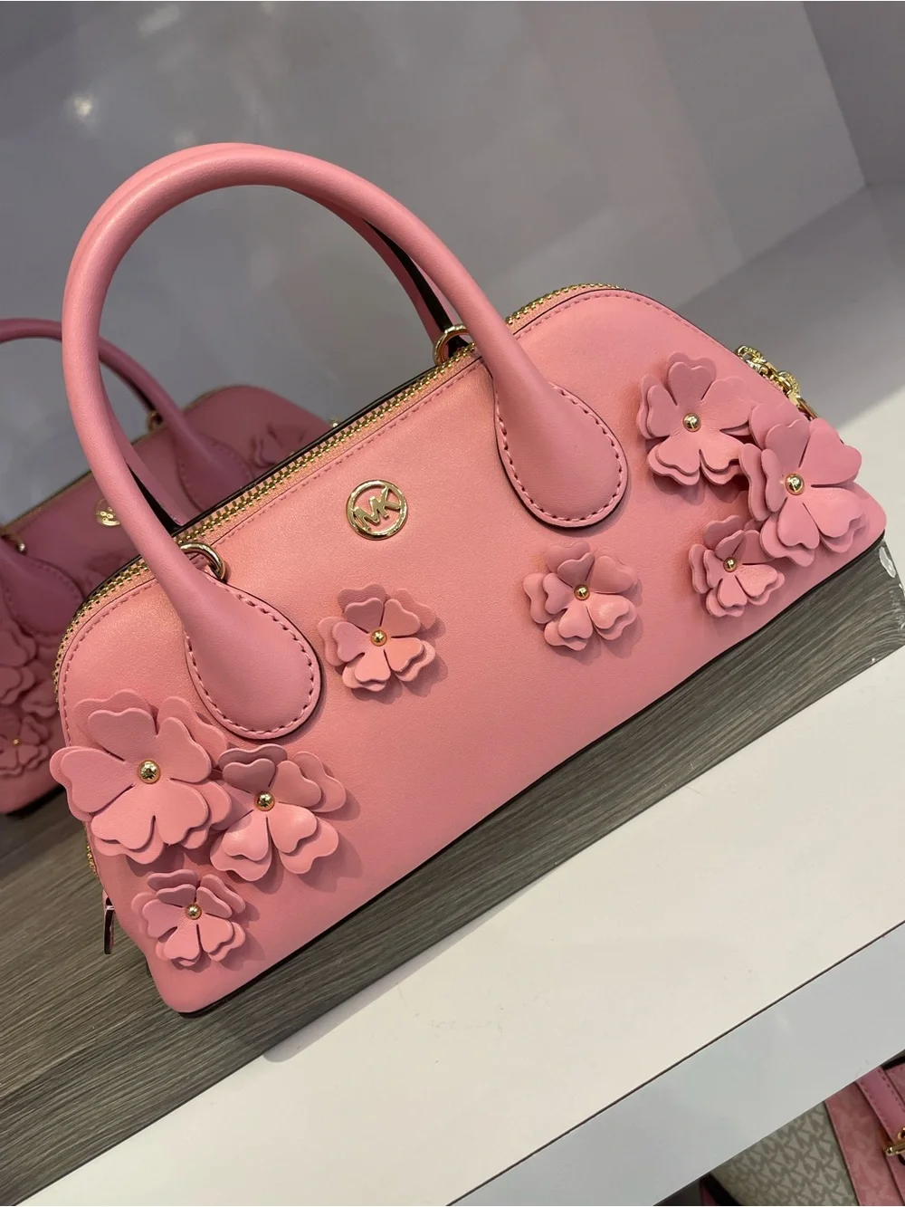 MICHAEL KORS Petra Small Floral Embellished Crossbody Bag
Carnation 
NWT - Picture 6 of 16